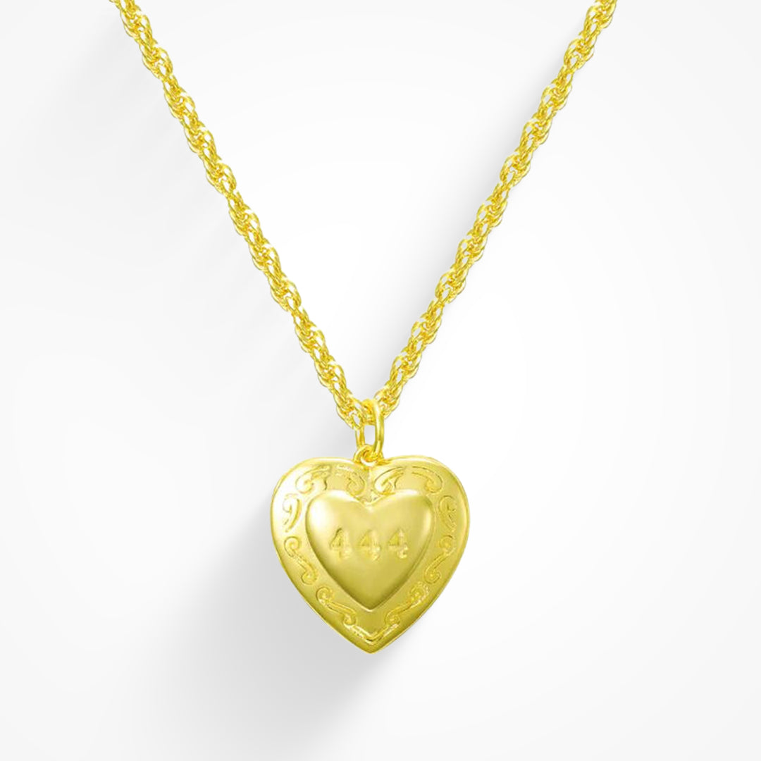 444 You Locket Necklace - Siopie