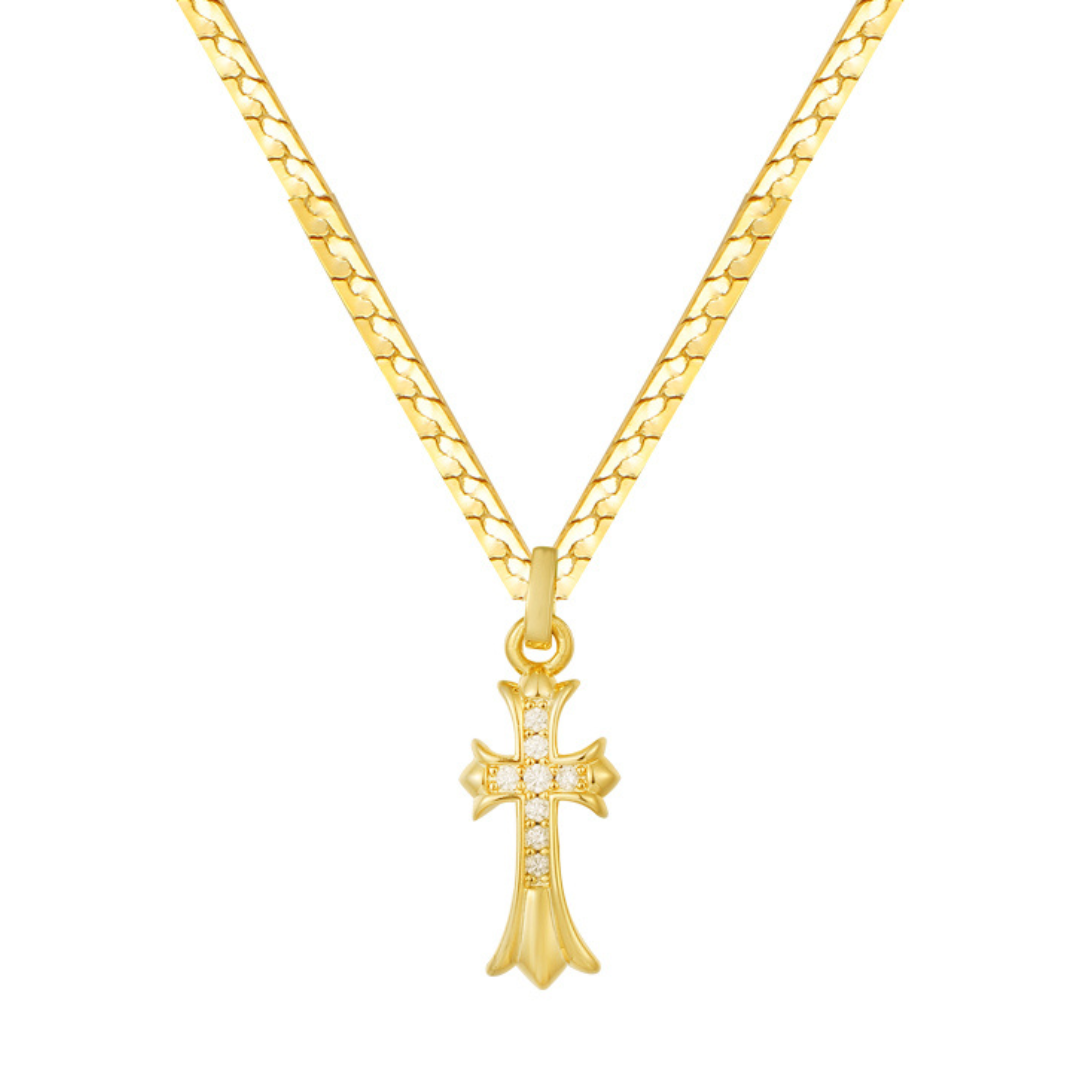 Crossed Necklace - Siopie