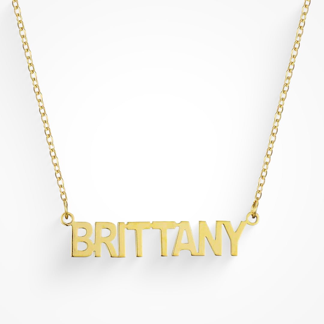 Custom/Personalized Nameplate Necklace - Siopie