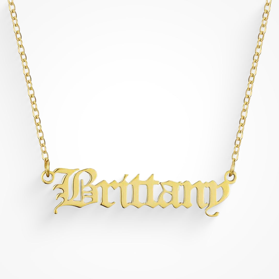 Custom/Personalized Nameplate Necklace - Siopie