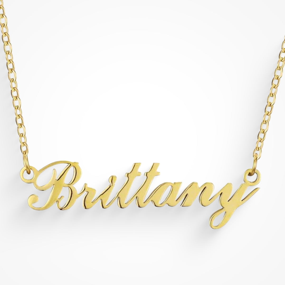 Custom/Personalized Nameplate Necklace - Siopie