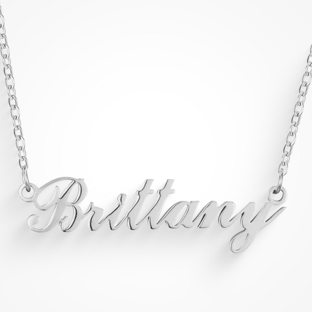 Custom/Personalized Nameplate Necklace - Siopie