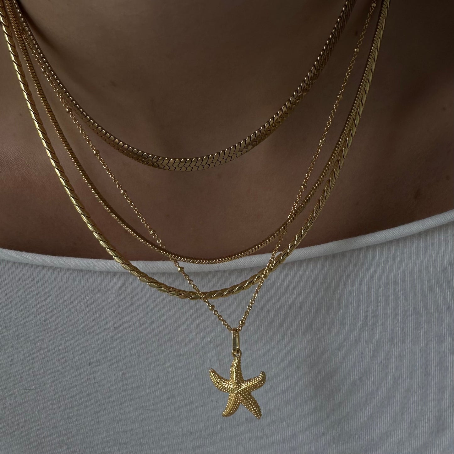 Starfish Necklace - Siopie