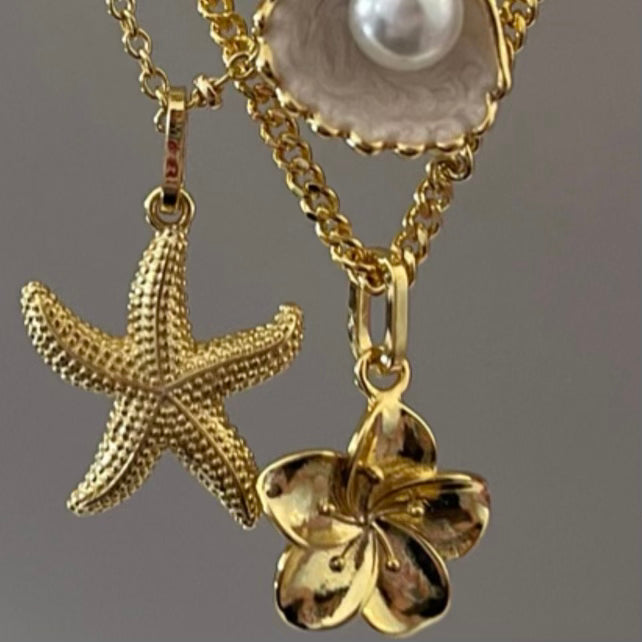 Starfish Necklace - Siopie